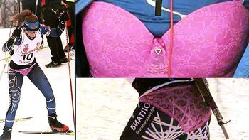 una atleta se consagra luego de competir en ropa interior una atleta se consagra luego de competir en ropa interior