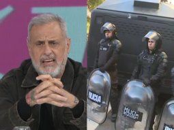 Rial leyó la dura carta de un policía a Milei y Bullrich: Nuestros hijos también tienen hambre