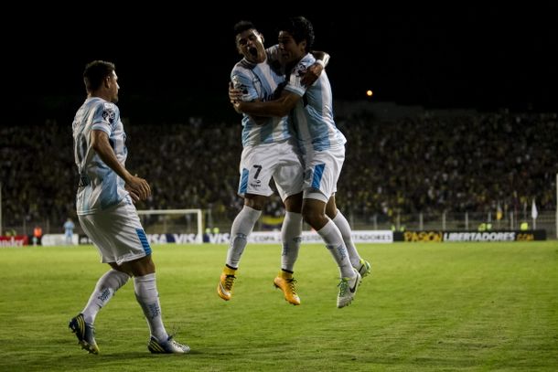 La goleada de Racing ante Deportivo Táchira, en imágenes