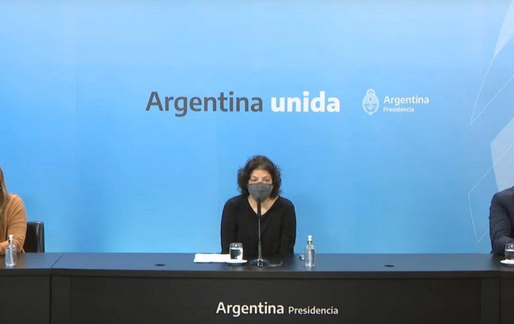 Vizzotti, sobre las segundas dosis: Seguiremos completando los esquemas de vacunación