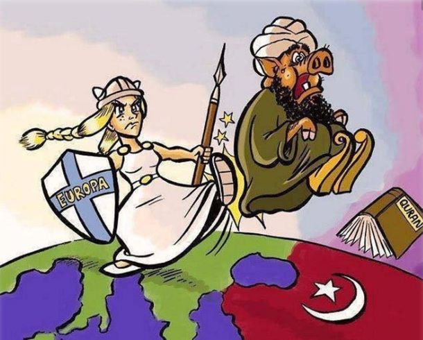 Estas son algunas de las caricaturas que generaron la bronca de los terroristas