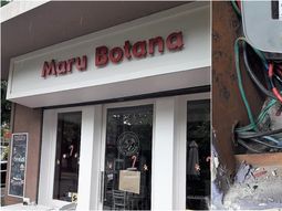 Así encontraron la conexión en el local