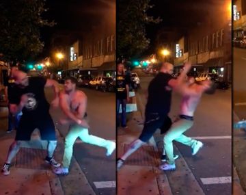 VIDEO: Se hizo el guapo y terminó en el piso