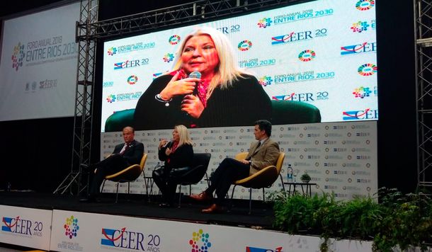 Carrió en Entre Ríos