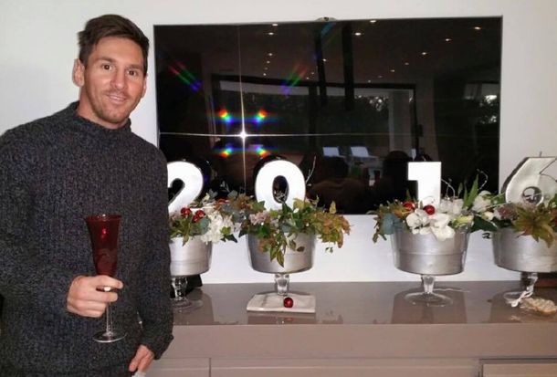 El saludo del 10 desde Barcelona: ¡Feliz año nuevo para todos!