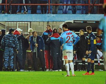 Caruso se sintió tontín y criticó al árbitro Vigliano 