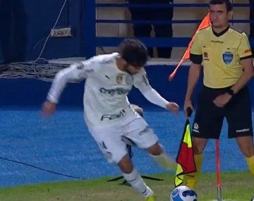 ¿Palmeiras y el peor tiro de esquina de la historia de la Copa Libertadores?
