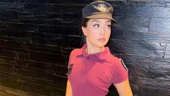 Nicole Verón, ex integrante de la Policía de la Ciudad. Nicole Verón, ex integrante de la Policía de la Ciudad.