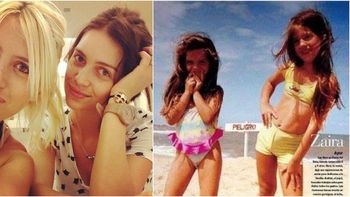 Wanda y Zaira de pequeñas Wanda y Zaira de pequeñas