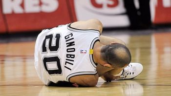 ginobili volvio a las canchas, pero los spurs cayeron ante los mavericks ginobili volvio a las canchas, pero los spurs cayeron ante los mavericks
