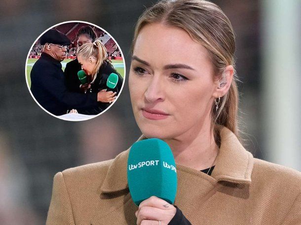 Desmayo en vivo: una periodista se desplomó durante la previa de un amistoso y generó preocupación