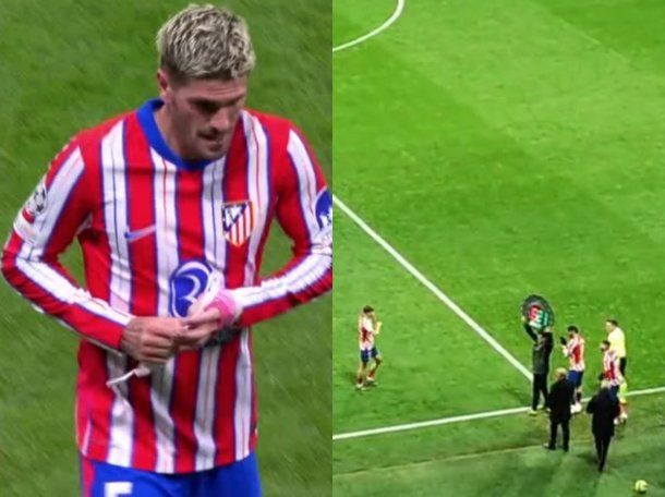 Video: los hinchas del Atlético Madrid silbaron a Rodrigo de Paul