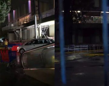 Se derrumbó parte del techo de un reconocido shopping en Los Polvorines