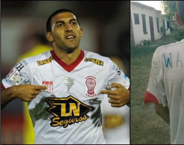 Wanchope Ábila le prometió una camiseta al nene chaqueño