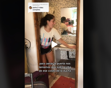 Otra casa del terror en Villa Gesell: para cerrar la puerta del baño tenían que hacer equilibrio