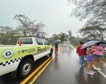 Temporal en Tucumán: familias aisladas