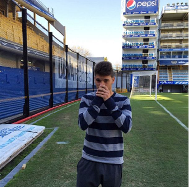 Polémico: un jugador de la Reserva de River se tapó la nariz en plena Bombonera