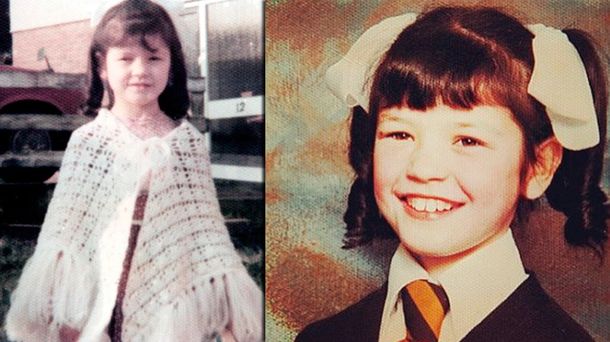 Las fotos de la actriz en su niñez