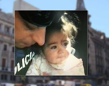 Hallan a una beba entre escombros