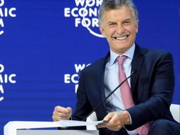Mauricio Macri en Davos