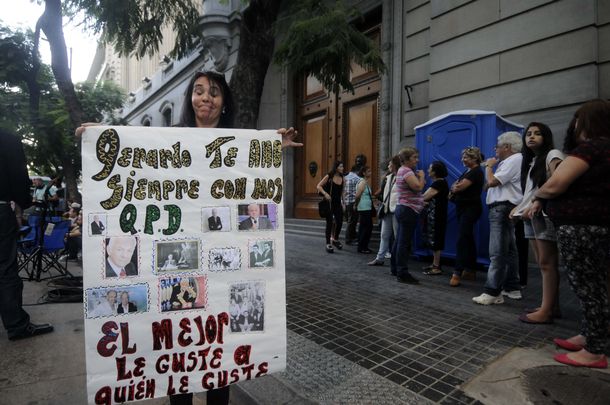 Despidieron los restos de Gerardo Sofovich en la Legislatura porteña