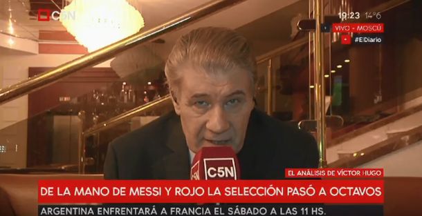 Víctor Hugo Morales: No hubo lugar para la proeza ni hazaña pero sí una labor contundente y eficaz para llegar a octavos