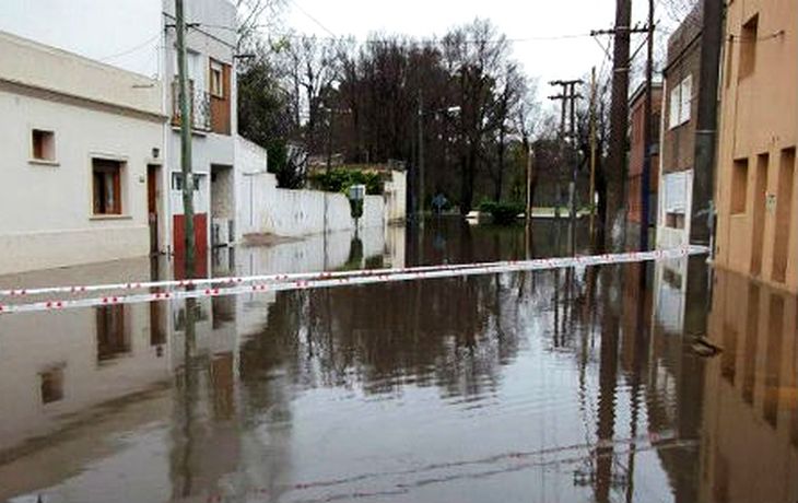 Son más de 670 los evacuados en la Provincia por las lluvias