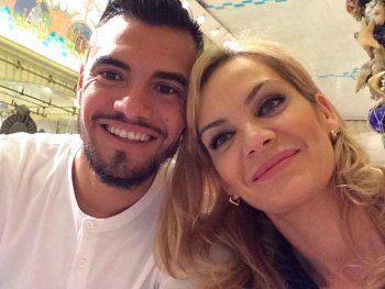 La primera foto del cuarto hijo de Eliana Guercio y Sergio Romero