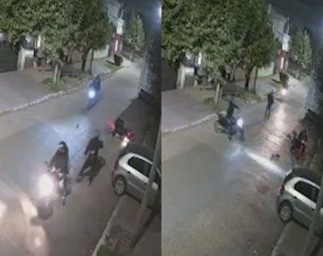 Brutal robo de motochorros en José C. Paz: estremecedoras imágenes
