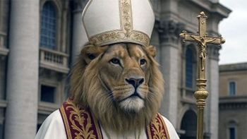 Masivas críticas a Javier Milei por la ilustración que publicó sobre el papa León XIV