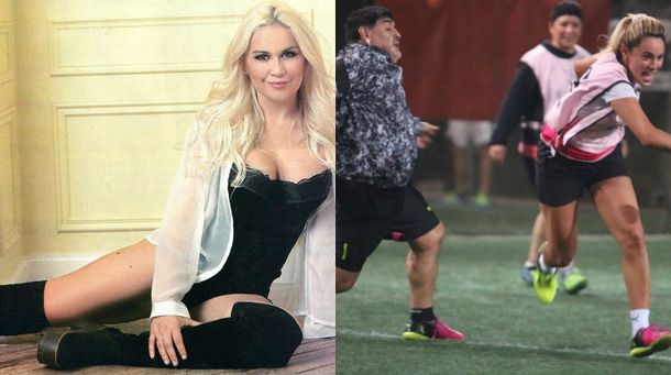 Verónica Ojeda reconoció que le gusta que se peleen Rocío Oliva y Maradona