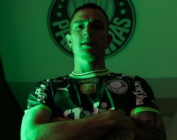Aníbal Moreno fue presentado en Palmeiras: se irá cuando termine la Copa de la Liga