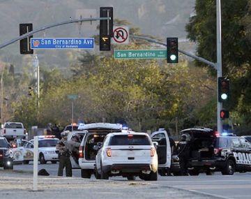 La Policía cerró la zona del colegio en San Bernardino
