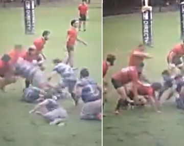 Ejemplar sanción para el rugbier que le pateó la cabeza a un rival