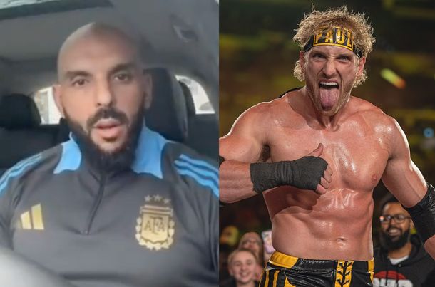 El guardaespaldas de Lionel Messi invitó a pelear a Logan Paul: el video