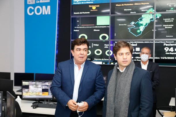 Tras conocer el software CovidControl de La Matanza, Kicillof pidió que se instale en toda la provincia