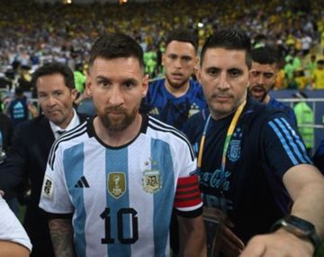 Un periodista español avaló la represión en el Maracaná y apuntó a Messi