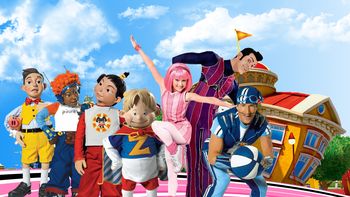 El elencon completo de Lazy Town El elencon completo de Lazy Town