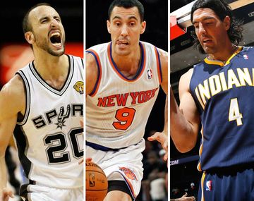 Triunfos de Ginóbili y Prigioni en la NBA
