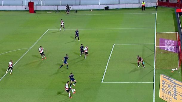 El VAR y otra polémica en el triunfo de River: ¿estaba habilitado Zuculini en el segundo gol?