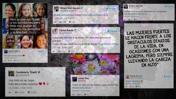 #FelizDiaDeLaMujer: los saludos de los famosos en las redes sociales