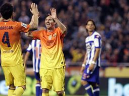 a puro gol: con tres de messi, barcelona vencio a la coruna a puro gol: con tres de messi, barcelona vencio a la coruna