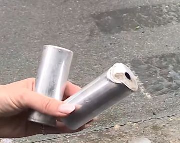 Así son los cartuchos de gas lacrimógeno que lanzó la Policía en plena Marcha Universitaria
