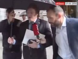 La reacción de Milei cuando le preguntaron por la fuga de legisladores de LLA