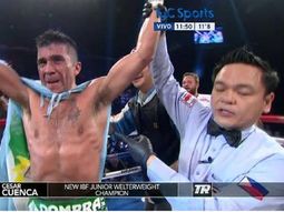 el boxeador cesar cuenca se consagro campeon del mundo en china el boxeador cesar cuenca se consagro campeon del mundo en china