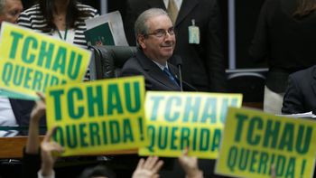 Eduardo Cunha durante el proceso de destitución de Dilma Rousseff Eduardo Cunha durante el proceso de destitución de Dilma Rousseff