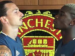 De crack a crack: Paul Pogba se animó a imitar a Zlatan Ibrahimovic