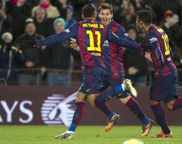 Messi le dio al Barcelona un duro triunfo ante Villarreal