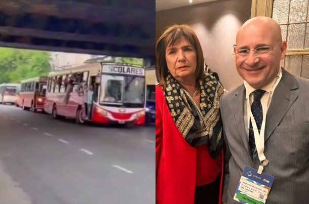 Funcionario de Patricia Bullrich usó un video del 2022 para denunciar la supuesta presencia de barras en el Congreso