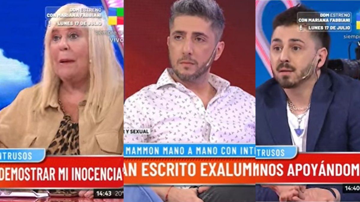 Fuerte Cruce Entre Jey Mammón Laura Ubfal Y Pampito En Vivo